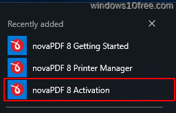 06 novaPDF Install Activation