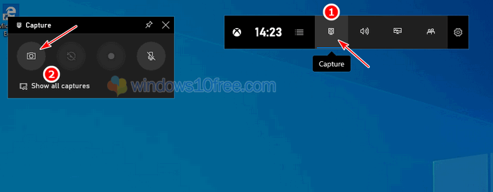 Windows 10 The Game Bar Capture 03
