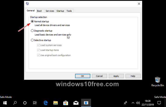 Windows 10 in Safe Mode Settings 09