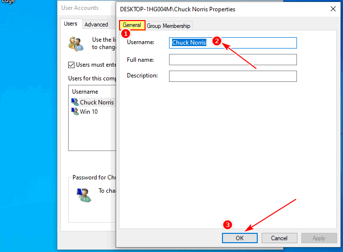 Change Username Windows 10 Advanced Control Panel 03
