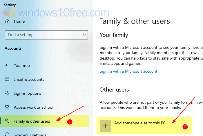 Create New Account Windows 10 Family And Other Users 02