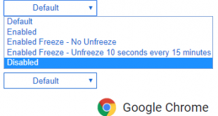 Disable And Enable Google Chromes Tab Freeze Featured